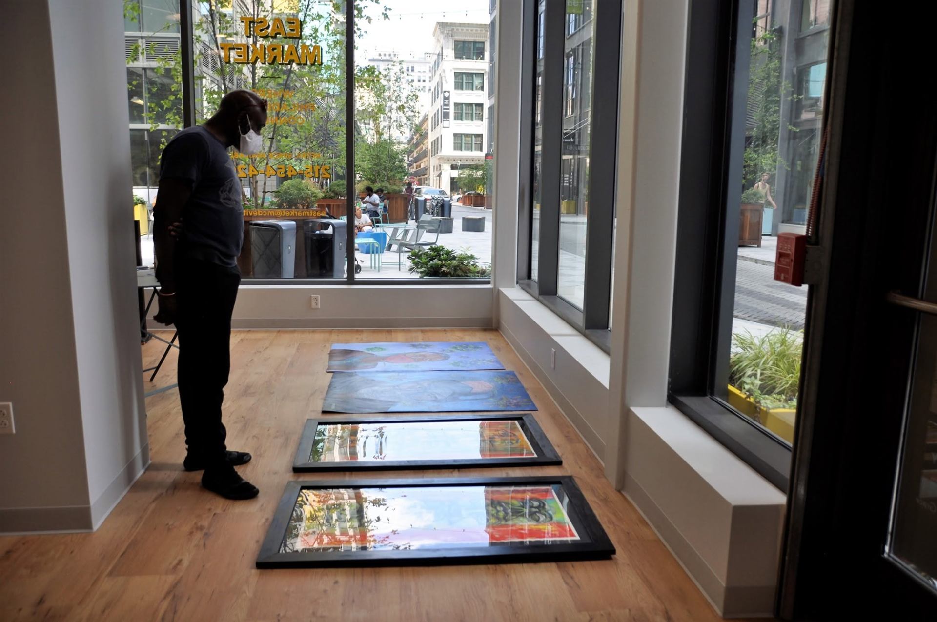 East Market Window Exhibit
