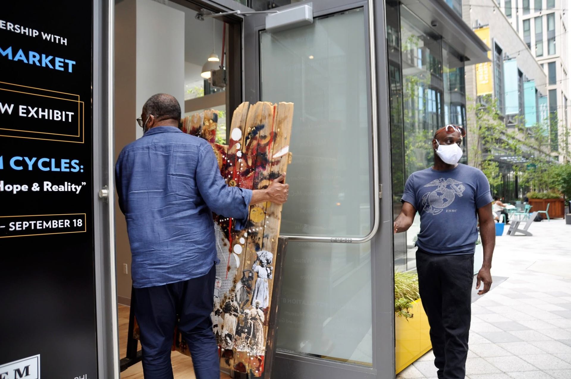 East Market Window Exhibit