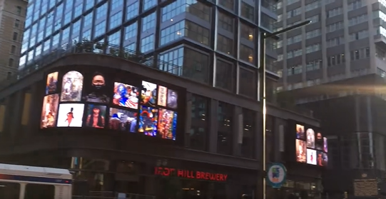 Billboard design and animation by Sheena Garcia